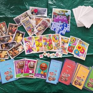 Colorful Kids Valentines Day Card Sets